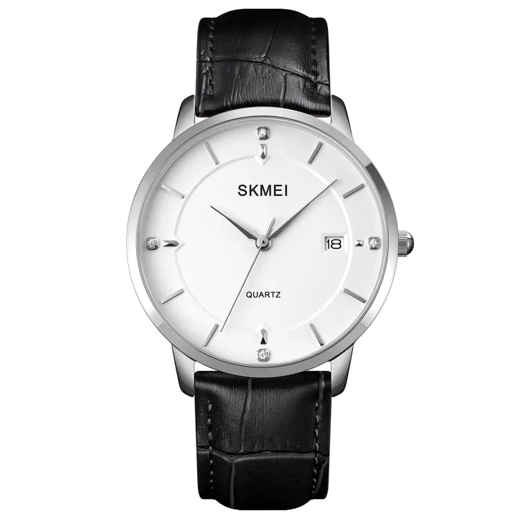 SKMEI 1801 Relógio de Quartzo Casual com Calendário para Homem