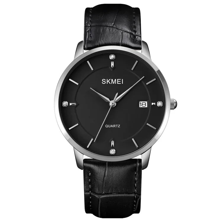 SKMEI 1801 Relógio de Quartzo Casual com Calendário para Homem