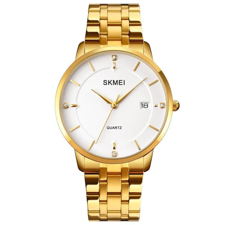 SKMEI 1801 Relógio de Quartzo Casual com Calendário para Homem