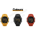 NORTH EDGE Mars Relógio Desportivo Inteligente Digital Luminoso e Impermeável para Homem, Suporta Alarme, Contagem Decrescente e Modo Desportivo