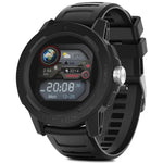 NORTH EDGE Mars 2 Relógio Inteligente Desportivo Bluetooth ao Ar Livre com Ecrã Tátil Completo de 1,4 polegadas, Suporta Monitorização de Frequência Cardíaca / Sono / Pressão Arterial / Oxigénio no Sangue, Controlo Remoto da Câmara e 7 Modos Desportivos