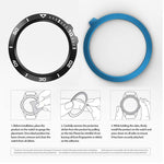 Smart Watch Steel Bezel Ring, A Version, For Garmin Fenix 3/3 HR, For Garmin Fenix 5X/5X Plus, For Garmin Fenix 5, For Garmin Fenix 6/6 Pro/ 6 Sapphire