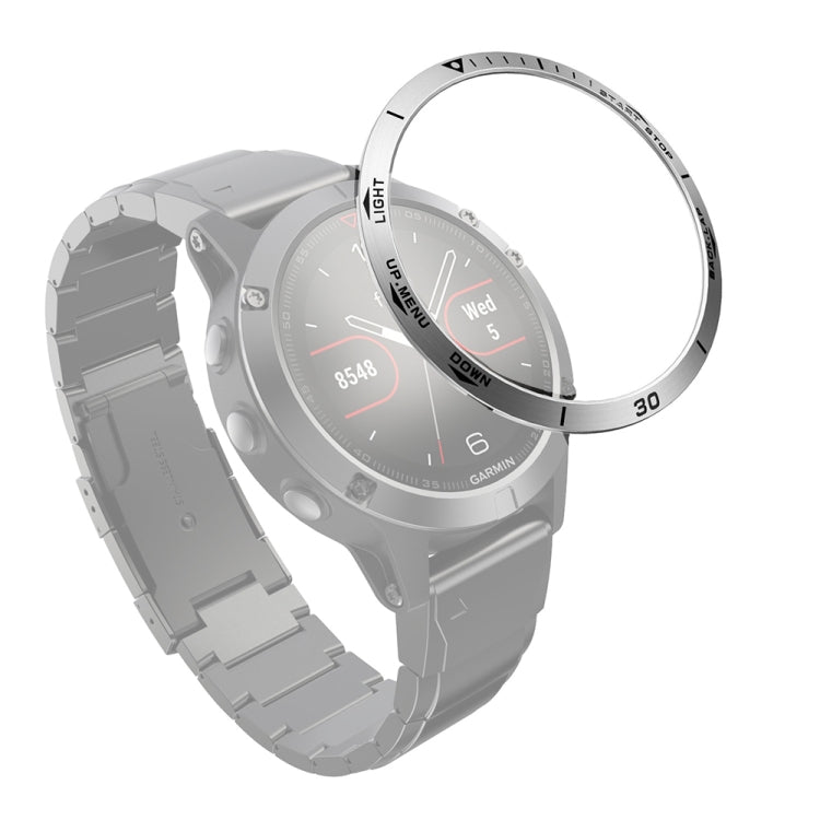 Smart Watch Steel Bezel Ring, A Version, For Garmin Fenix 3/3 HR, For Garmin Fenix 5X/5X Plus, For Garmin Fenix 5, For Garmin Fenix 6/6 Pro/ 6 Sapphire