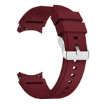 Silicone Replacement Strap Watchband, For Samsung Galaxy Watch4 40mm, For Samsung Galaxy Watch4 44mm, For Samsung Galaxy Watch4 Classic 42mm, For Samsung Galaxy Watch4 Classic 46mm