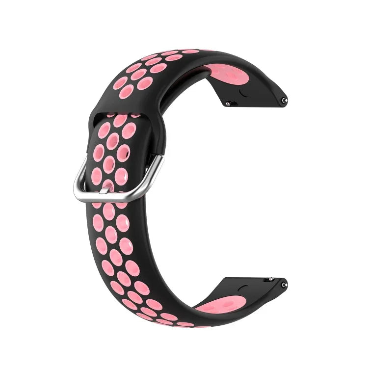 Correia de Substituição em Silicone Bicolor, Para Samsung Galaxy Watch4 Classic 46mm