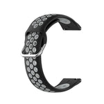 Correia de Substituição em Silicone Bicolor, Para Samsung Galaxy Watch4 Classic 46mm