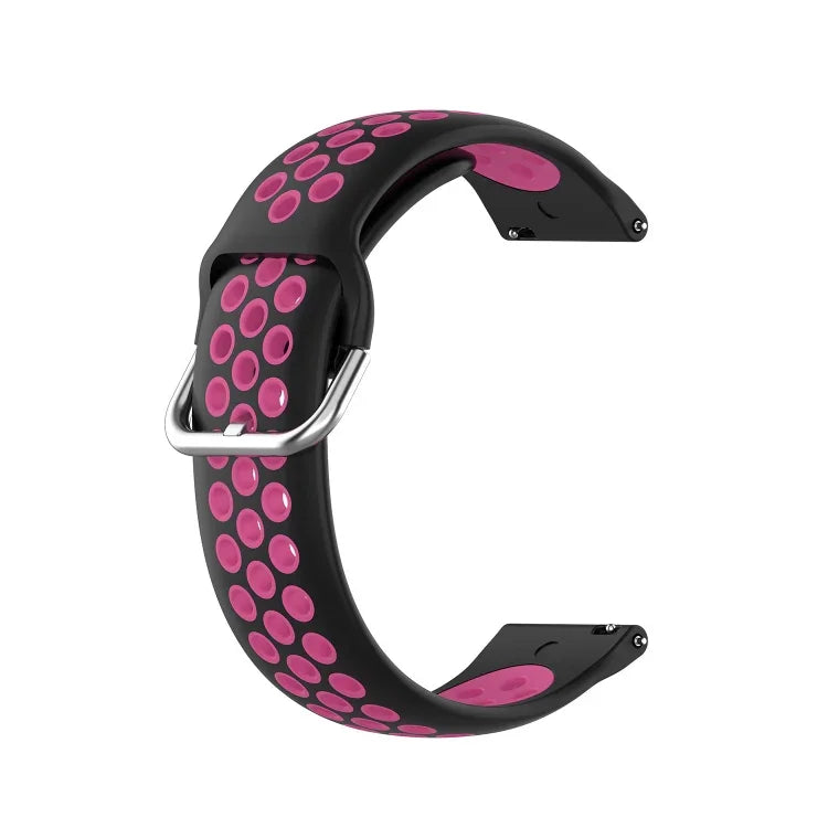 Correia de Substituição em Silicone Bicolor, Para Samsung Galaxy Watch4 Classic 46mm