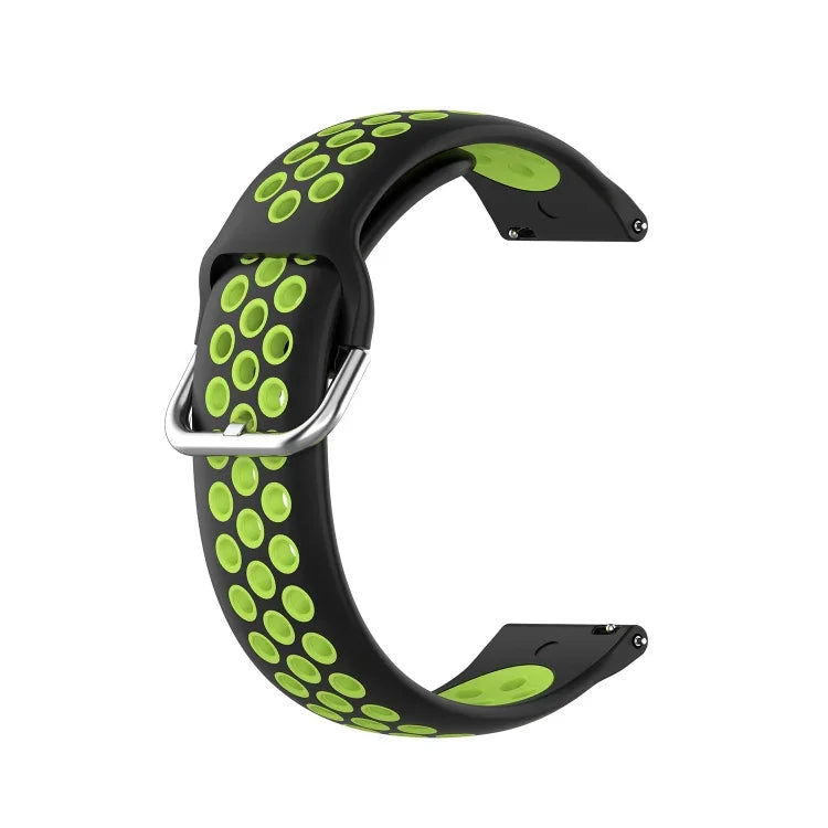 Correia de Substituição em Silicone Bicolor, Para Samsung Galaxy Watch4 Classic 46mm
