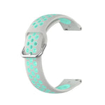 Correia de Substituição em Silicone Bicolor, Para Samsung Galaxy Watch4 Classic 46mm