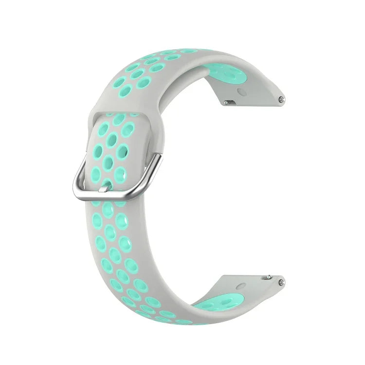 Correia de Substituição em Silicone Bicolor, Para Samsung Galaxy Watch4 Classic 46mm