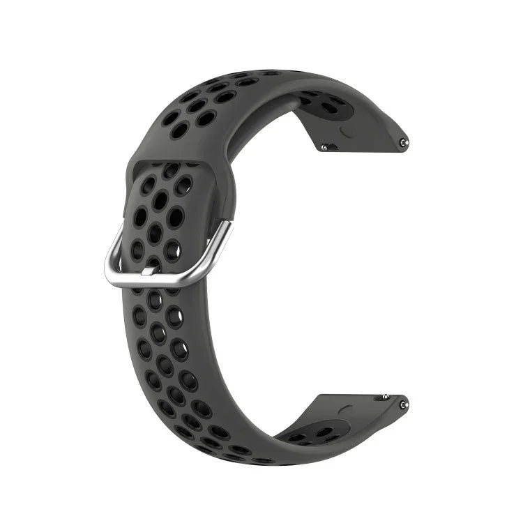 Correia de Substituição em Silicone Bicolor, Para Samsung Galaxy Watch4 Classic 46mm