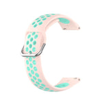 Correia de Substituição em Silicone Bicolor, Para Samsung Galaxy Watch4 Classic 46mm
