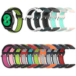 Correia de Substituição em Silicone Bicolor, Para Samsung Galaxy Watch4 Classic 46mm