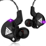 QKZ AK6 Auricular Desportivo com Subwoofer com Fio Intra-auricular 3.5mm, Comprimento do Cabo: Cerca de 1.2m, 1 Unidade, 1 Par