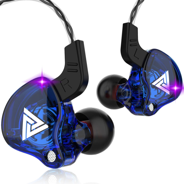 QKZ AK6 Auricular Desportivo com Subwoofer com Fio Intra-auricular 3.5mm, Comprimento do Cabo: Cerca de 1.2m, 1 Unidade, 1 Par