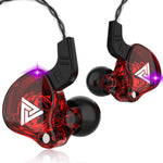 QKZ AK6 Auricular Desportivo com Subwoofer com Fio Intra-auricular 3.5mm, Comprimento do Cabo: Cerca de 1.2m, 1 Unidade, 1 Par
