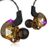 QKZ AK6 Auricular Desportivo com Subwoofer com Fio Intra-auricular 3.5mm, Comprimento do Cabo: Cerca de 1.2m, 1 Unidade, 1 Par