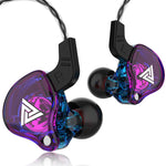QKZ AK6 Auricular Desportivo com Subwoofer com Fio Intra-auricular 3.5mm, Comprimento do Cabo: Cerca de 1.2m, 1 Unidade, 1 Par