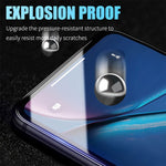 Película Cerâmica 9D Cola Total para Ecrã Completo Para iPhone 17e / 16e / 14 / 13 / 13 Pro, Para iPhone 13 mini (1 PC), Para iPhone 16e / 13 / 13 Pro (1 PC), Para iPhone 13 Pro Max (1 PC)