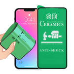 Película Cerâmica 9D Cola Total para Ecrã Completo Para iPhone 17e / 16e / 14 / 13 / 13 Pro, Para iPhone 13 mini (1 PC), Para iPhone 16e / 13 / 13 Pro (1 PC), Para iPhone 13 Pro Max (1 PC)