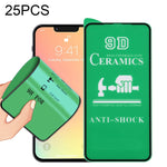 25 PCS Película Cerâmica 9D Cola Total para Ecrã Completo, Para iPhone 13 mini (25 PCS), Para iPhone 13 / 13 Pro (25 PCS), Para iPhone 13 Pro Max (25 PCS)