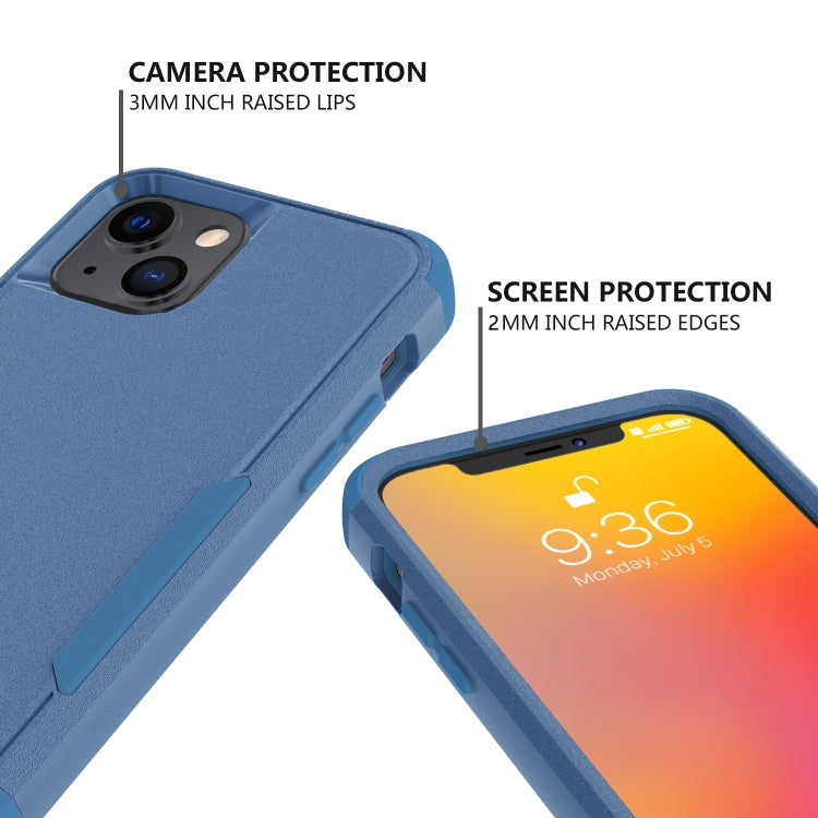 Commuter Shockproof TPU + PC Protective Case, For iPhone 13 mini, For iPhone 13, For iPhone 13 Pro, For iPhone 13 Pro Max