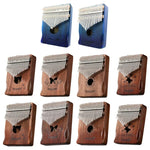 Kalimba de Madeira de Acácia com 21 Tons, Instrumento Musical de Piano de Polegar