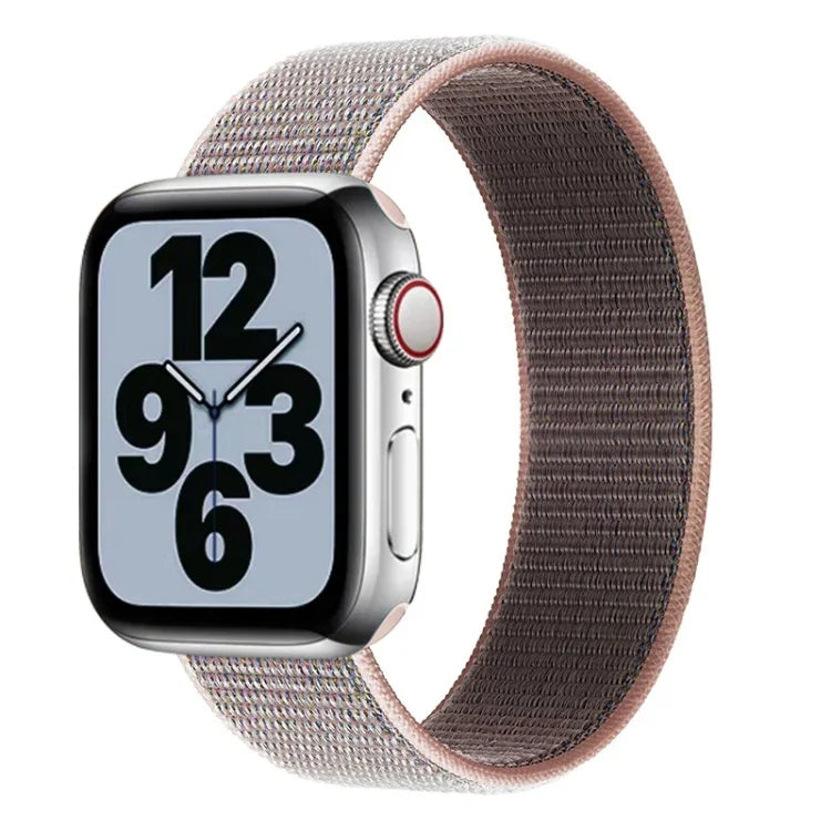 Correia de Substituição em Nylon com Uma Volta, Tamanho: M 155mm para Apple Watch Series 6 & SE & 5 & 4 44mm / 3 & 2 & 1 42mm, M 155mm 44mm / 42mm