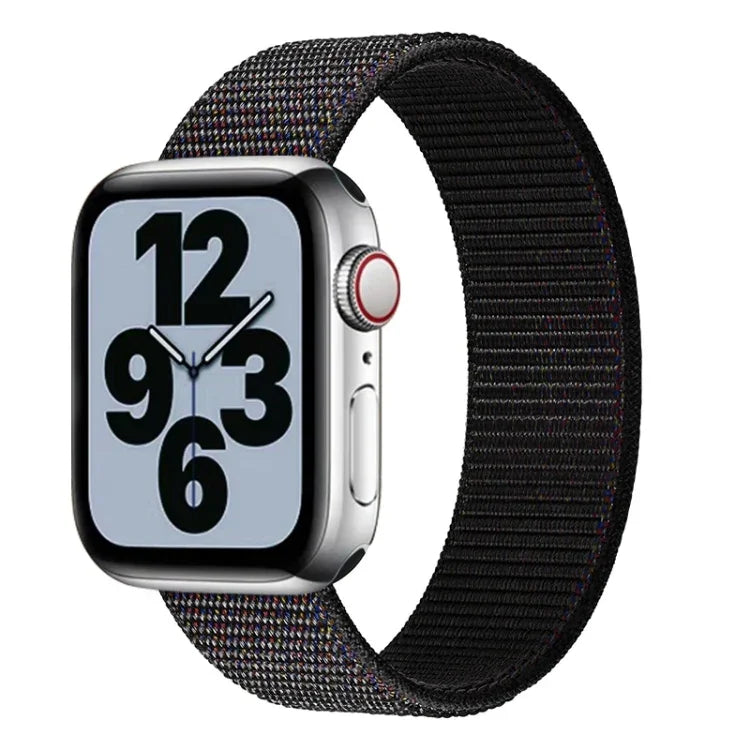 Correia de Substituição em Nylon com Uma Volta, Tamanho: M 155mm para Apple Watch Series 6 & SE & 5 & 4 44mm / 3 & 2 & 1 42mm, M 155mm 44mm / 42mm