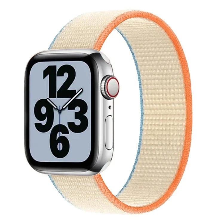 Correia de Substituição em Nylon com Uma Volta, Tamanho: M 155mm para Apple Watch Series 6 & SE & 5 & 4 44mm / 3 & 2 & 1 42mm, M 155mm 44mm / 42mm
