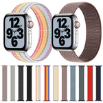 Correia de Substituição em Nylon com Uma Volta, Tamanho: M 155mm para Apple Watch Series 6 & SE & 5 & 4 44mm / 3 & 2 & 1 42mm, M 155mm 44mm / 42mm