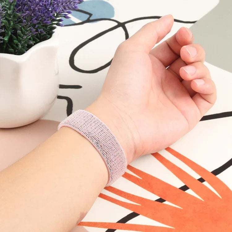 Correia de Substituição em Nylon com Uma Volta, Tamanho: M 155mm para Apple Watch Series 6 & SE & 5 & 4 44mm / 3 & 2 & 1 42mm, M 155mm 44mm / 42mm