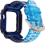 Correia integrada em TPU degradê para Apple Watch Series 9 / 8 / 7 45mm / 6 / 5 / 4 / Watch SE 44mm / Watch 42mm, para Apple Watch Series 9 / 8 / 7 45mm / 6 / 5 / 4 / Watch SE 44mm / Watch 42mm