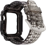 Correia integrada em TPU degradê para Apple Watch Series 9 / 8 / 7 45mm / 6 / 5 / 4 / Watch SE 44mm / Watch 42mm, para Apple Watch Series 9 / 8 / 7 45mm / 6 / 5 / 4 / Watch SE 44mm / Watch 42mm