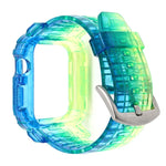 Correia integrada em TPU degradê para Apple Watch Series 9 / 8 / 7 45mm / 6 / 5 / 4 / Watch SE 44mm / Watch 42mm, para Apple Watch Series 9 / 8 / 7 45mm / 6 / 5 / 4 / Watch SE 44mm / Watch 42mm