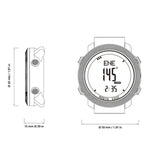 Relógio Inteligente Eletrónico Desportivo Multifuncional à Prova de Água NORTH EDGE, Suporta Medição de Humidade / Previsão do Tempo / Medição de Velocidade, Correia de Silicone