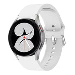 Correia de Substituição Universal em Silicone Colorida com Fivela, Para Samsung Galaxy Watch4 40mm, Para Samsung Galaxy Watch4 44mm, Para Samsung Galaxy Watch4 Classic 42mm, Para Samsung Galaxy Watch4 Classic 46mm