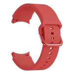 Correia de Substituição Universal em Silicone Colorida com Fivela, Para Samsung Galaxy Watch4 40mm, Para Samsung Galaxy Watch4 44mm, Para Samsung Galaxy Watch4 Classic 42mm, Para Samsung Galaxy Watch4 Classic 46mm