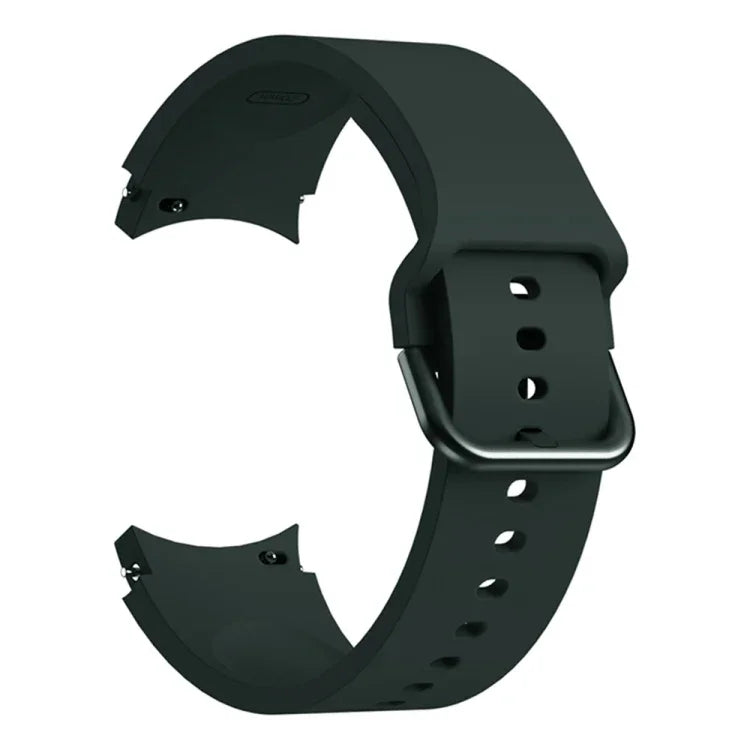 Correia de Substituição Universal em Silicone Colorida com Fivela, Para Samsung Galaxy Watch4 40mm, Para Samsung Galaxy Watch4 44mm, Para Samsung Galaxy Watch4 Classic 42mm, Para Samsung Galaxy Watch4 Classic 46mm