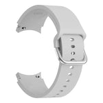 Correia de Substituição Universal em Silicone Colorida com Fivela, Para Samsung Galaxy Watch4 40mm, Para Samsung Galaxy Watch4 44mm, Para Samsung Galaxy Watch4 Classic 42mm, Para Samsung Galaxy Watch4 Classic 46mm