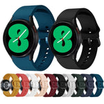 Correia de Substituição Universal em Silicone Colorida com Fivela, Para Samsung Galaxy Watch4 40mm, Para Samsung Galaxy Watch4 44mm, Para Samsung Galaxy Watch4 Classic 42mm, Para Samsung Galaxy Watch4 Classic 46mm
