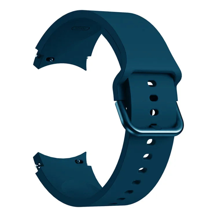 Correia de Substituição Universal em Silicone Colorida com Fivela, Para Samsung Galaxy Watch4 40mm, Para Samsung Galaxy Watch4 44mm, Para Samsung Galaxy Watch4 Classic 42mm, Para Samsung Galaxy Watch4 Classic 46mm