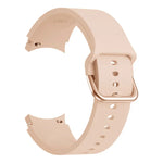 Correia de Substituição Universal em Silicone Colorida com Fivela, Para Samsung Galaxy Watch4 40mm, Para Samsung Galaxy Watch4 44mm, Para Samsung Galaxy Watch4 Classic 42mm, Para Samsung Galaxy Watch4 Classic 46mm