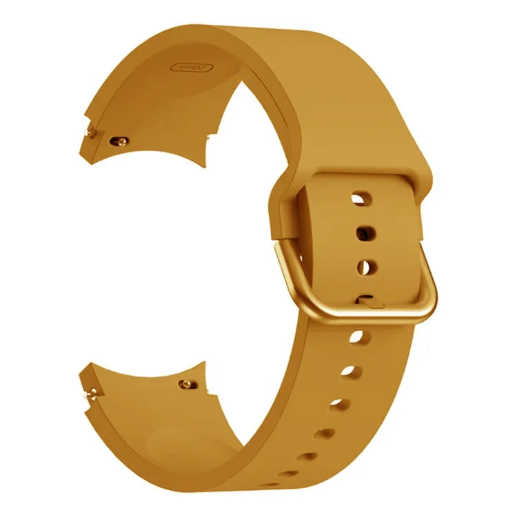 Correia de Substituição Universal em Silicone Colorida com Fivela, Para Samsung Galaxy Watch4 40mm, Para Samsung Galaxy Watch4 44mm, Para Samsung Galaxy Watch4 Classic 42mm, Para Samsung Galaxy Watch4 Classic 46mm