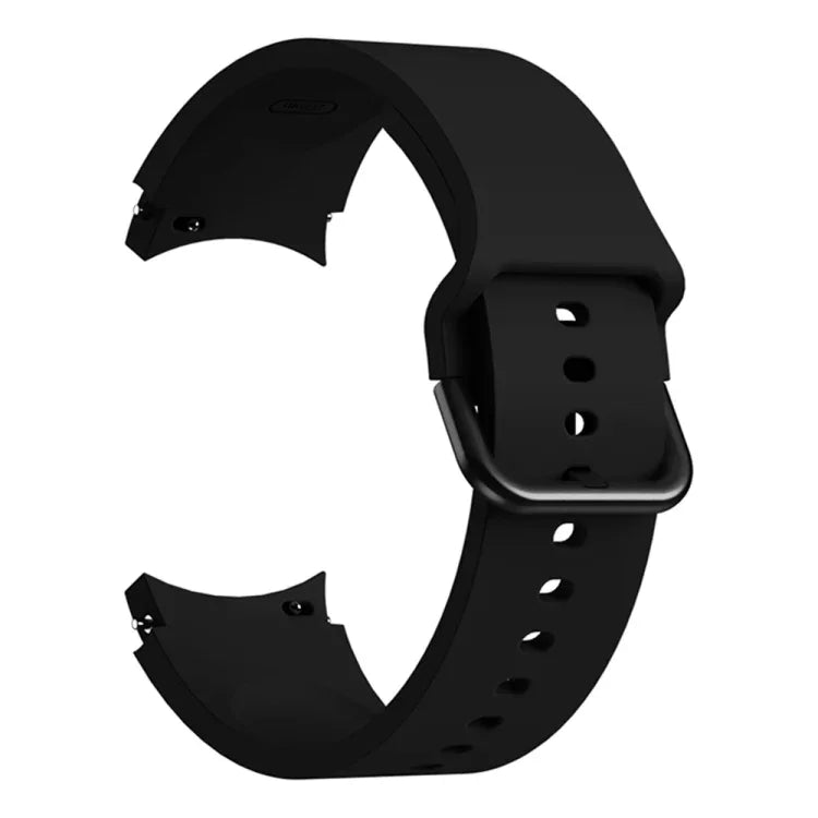 Correia de Substituição Universal em Silicone Colorida com Fivela, Para Samsung Galaxy Watch4 40mm, Para Samsung Galaxy Watch4 44mm, Para Samsung Galaxy Watch4 Classic 42mm, Para Samsung Galaxy Watch4 Classic 46mm