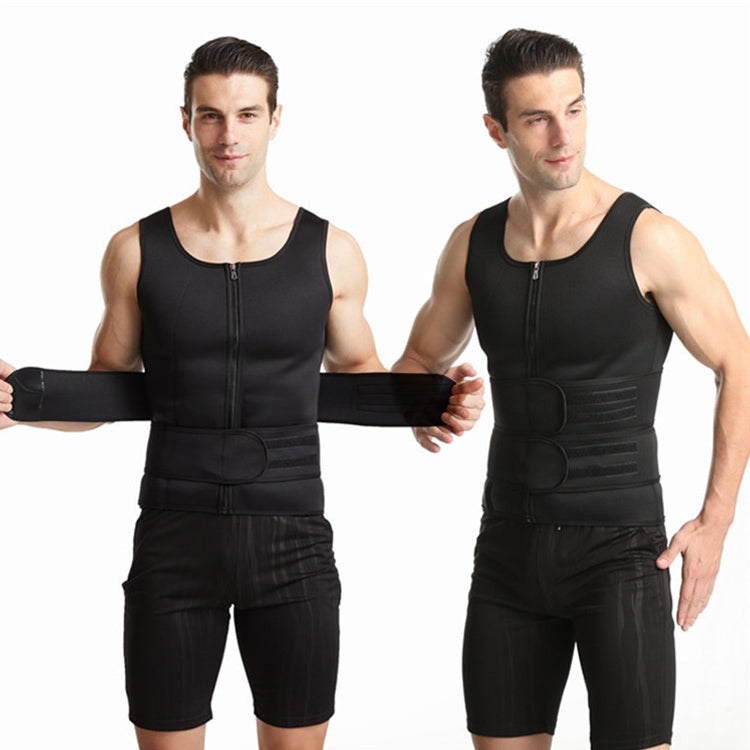 Colete Modelador Desportivo Masculino em Neopreno para Corpo, Cintura e Corset Modelador, S, M, L, XL, XXL, XXXL