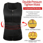 Colete Modelador Desportivo Masculino em Neopreno para Corpo, Cintura e Corset Modelador, S, M, L, XL, XXL, XXXL