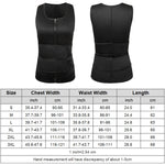 Colete Modelador Desportivo Masculino em Neopreno para Corpo, Cintura e Corset Modelador, S, M, L, XL, XXL, XXXL