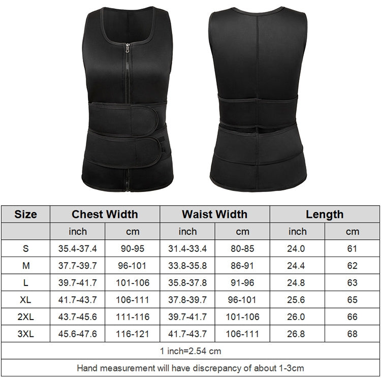 Colete Modelador Desportivo Masculino em Neopreno para Corpo, Cintura e Corset Modelador, S, M, L, XL, XXL, XXXL