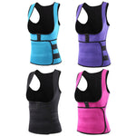 Corset Modelador com Decote, Colete Modelador com Faixa Absorvente de Suor para a Cintura, S, M, XXXL, L, XL, XXL